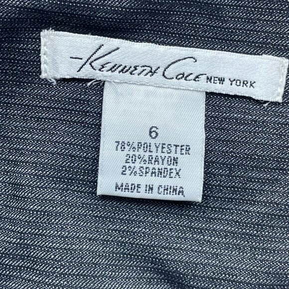 Kenneth Cole-Women's Gray Dress Pants (6) - Picture 4 of 8